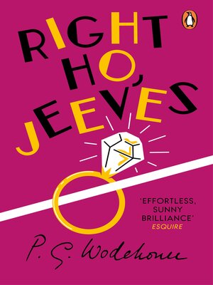 Right Ho, Jeeves - ebook
